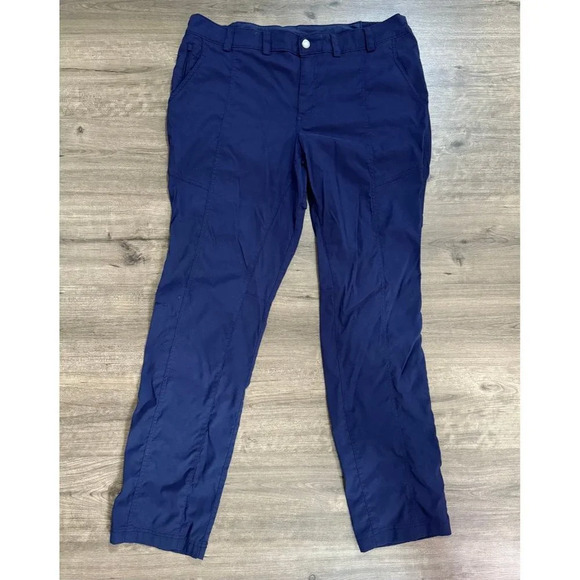 Duluth Trading Co women's plus navy pants - Picture 3 of 6